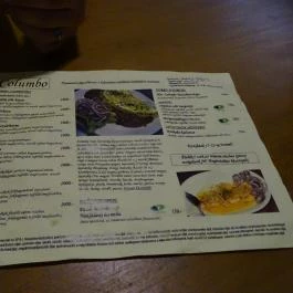 Mr&Mrs Columbo Söröző Étterem, Budapest - Étlap/itallap