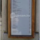 Café Kör Étterem Budapest - Étlap/itallap