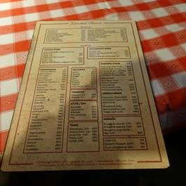 Lánchíd Söröző, Budapest - Étlap/itallap