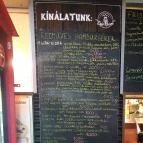 Cafe Racer Bistro Balatonalmádi - Étlap/itallap