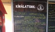 Cafe Racer Bistro Balatonalmádi - Étlap/itallap