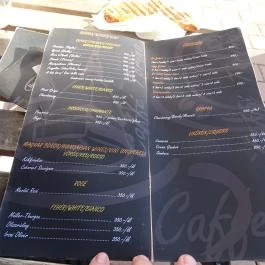 Caffé Torino, Budapest - Étlap/itallap