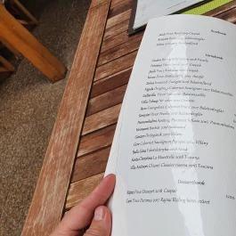 Carpaccio Étterem, Alsóörs - Étlap/itallap