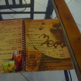 Cat Café - Révay utca Budapest - Étlap/itallap