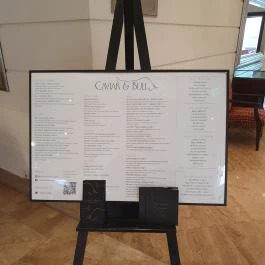 Caviar & Bull, Budapest - Étlap/itallap