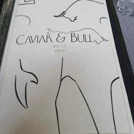 Caviar & Bull, Budapest - Étlap/itallap