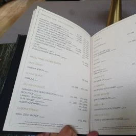 Caviar & Bull, Budapest - Étlap/itallap