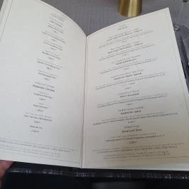 Caviar & Bull, Budapest - Étlap/itallap