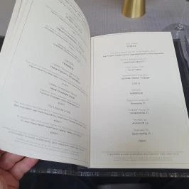 Caviar & Bull, Budapest - Étlap/itallap