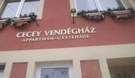 Cecey Panzió Eger - Külső kép