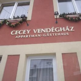 Cecey Panzió Eger - Külső kép