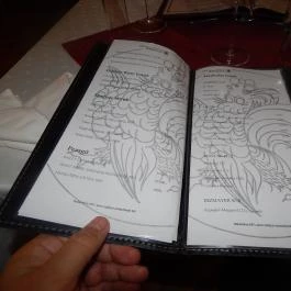 Chez Daniel Étterem, Budapest - Étlap/itallap