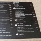 Chili's Burger Budapest - Étlap/itallap