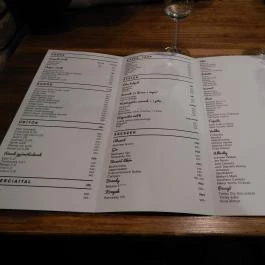 Chupito Shots & More, Budapest - Étlap/itallap