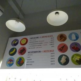 Cioccolatte Fagylaltozó Budapest - Belső