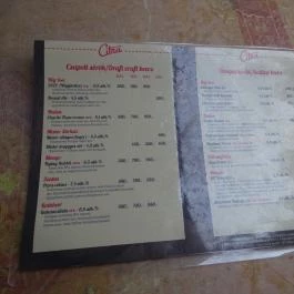 Citra Sörbisztró, Budapest - Étlap/itallap