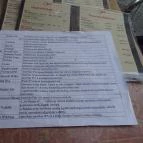 Citra Sörbisztró Budapest - Étlap/itallap