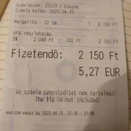 Club Mauro Pizzéria, Balatonfüred - Egyéb