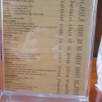 Club75 Lajosmizse - Étlap/itallap