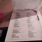Code Zero Wine & Grill Budapest - Étlap/itallap