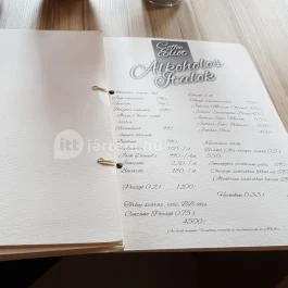 Coffee Eliot Aszód - Étlap/itallap