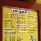 Corner Söröző Kőszeg - Étlap/itallap