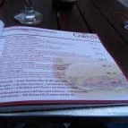 Corvin Kávézó Budapest - Étlap/itallap