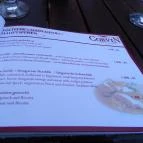 Corvin Kávézó Budapest - Étlap/itallap