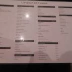 Corvinus Café Budapest - Étlap/itallap