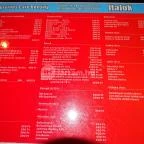 Corvinus Café - Dohány utca Budapest - Étlap/itallap