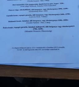 Csakhal Bisztró - Nagyerdő