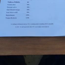 Csakhal Bisztró - Nagyerdő, Debrecen - Egyéb