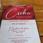 Csehó Pub Étterem Balatonlelle - Étlap/itallap
