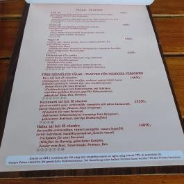 Csehó Pub Étterem Balatonlelle - Étlap/itallap