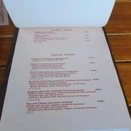 Csehó Pub Étterem Balatonlelle - Étlap/itallap