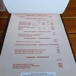 Csehó Pub Étterem Balatonlelle - Étlap/itallap