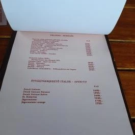 Csehó Pub Étterem Balatonlelle - Étlap/itallap