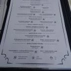 CsendesM Budapest - Étlap/itallap