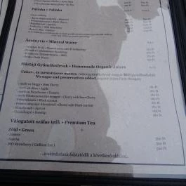 CsendesM, Budapest - Étlap/itallap