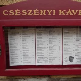 Csészényi Kávézó & Pörkölő, Budapest - Étlap/itallap