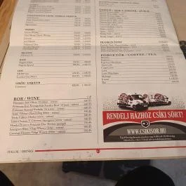 Csíki Söröző & Étterem - Bajcsy-Zsilinszky út, Budapest - Egyéb