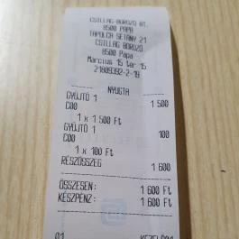 Csillag Borozó Pápa - Egyéb