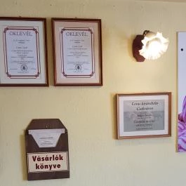 Csuta Cukrászda, Csákvár - Belső