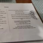 Cukorborsó Kertvendéglő Páty - Étlap/itallap