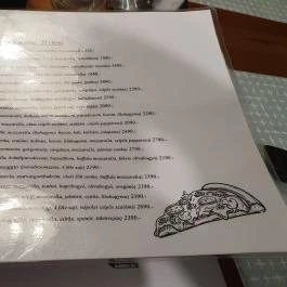 Cukorborsó Kertvendéglő Páty - Étlap/itallap