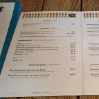 ODA Budapest - Étlap/itallap