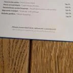 ODA Budapest - Étlap/itallap