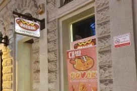 Dae Bak hot dog Budapest
