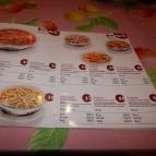 Dang Muoi Pho Bistro - Veres Pálné utca Budapest - Étlap/itallap