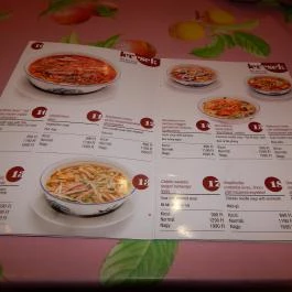 Dang Muoi Pho Bistro - Veres Pálné utca, Budapest - Étlap/itallap